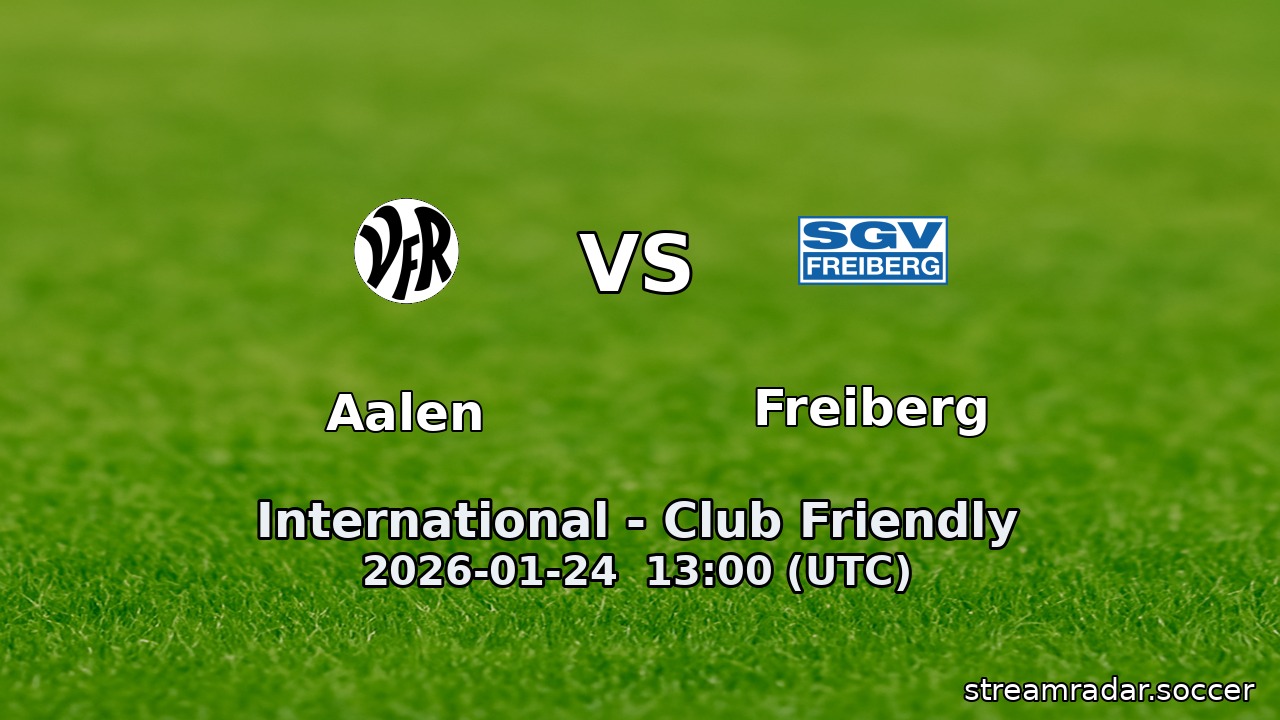 Aalen vs Freiberg