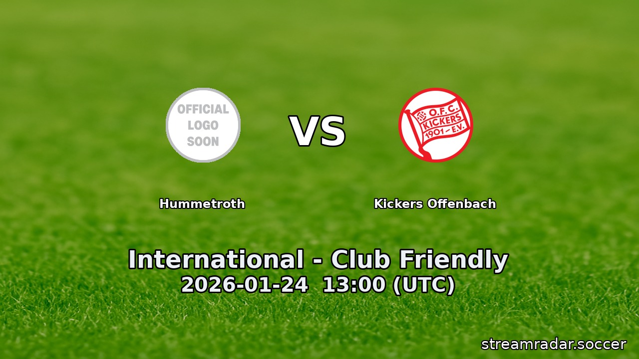 Hummetroth vs Kickers Offenbach
