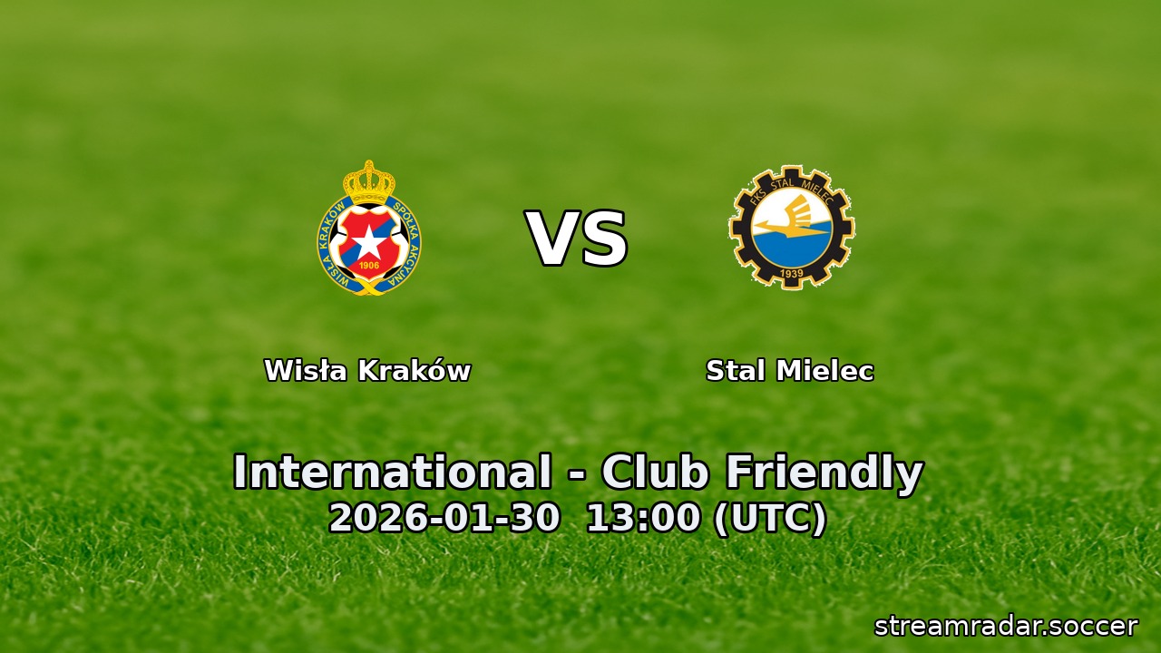 Wisła Kraków vs Stal Mielec