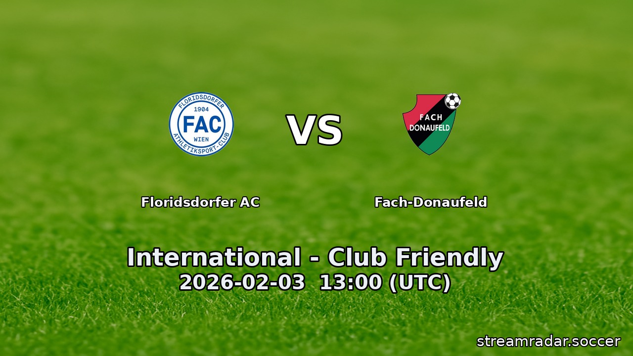 Floridsdorfer AC vs Fach-Donaufeld