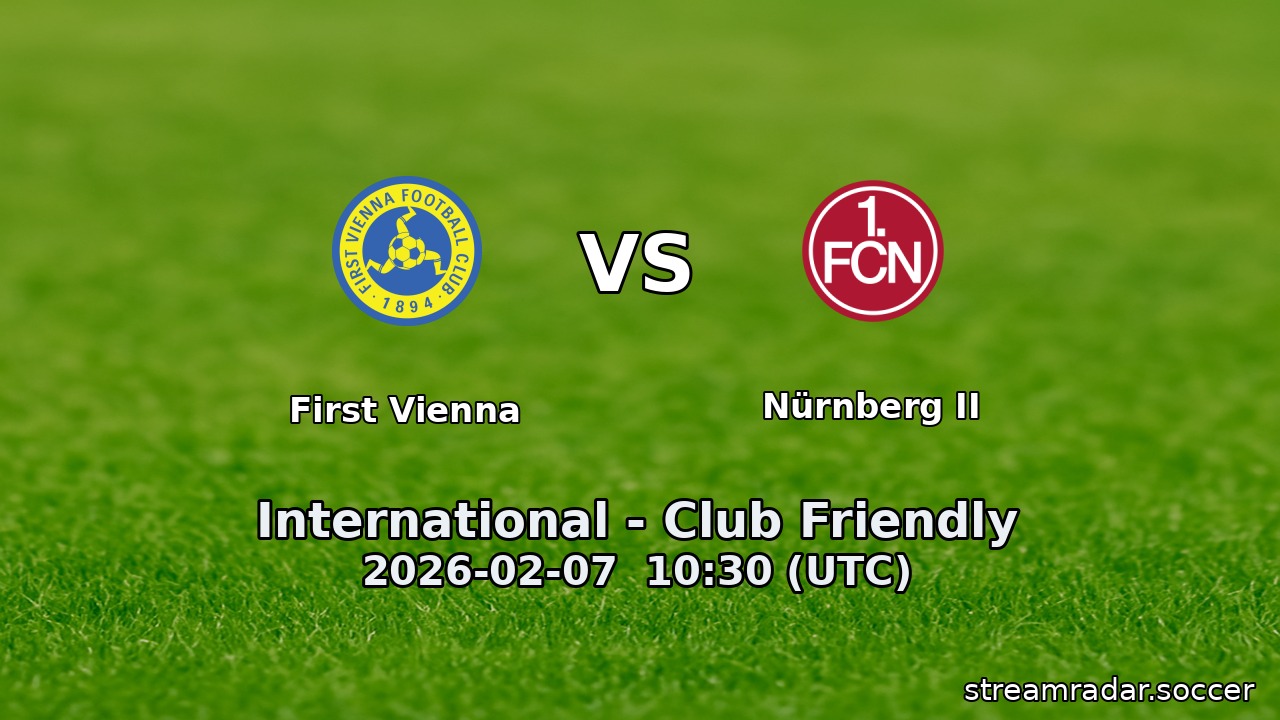 First Vienna vs Nürnberg II