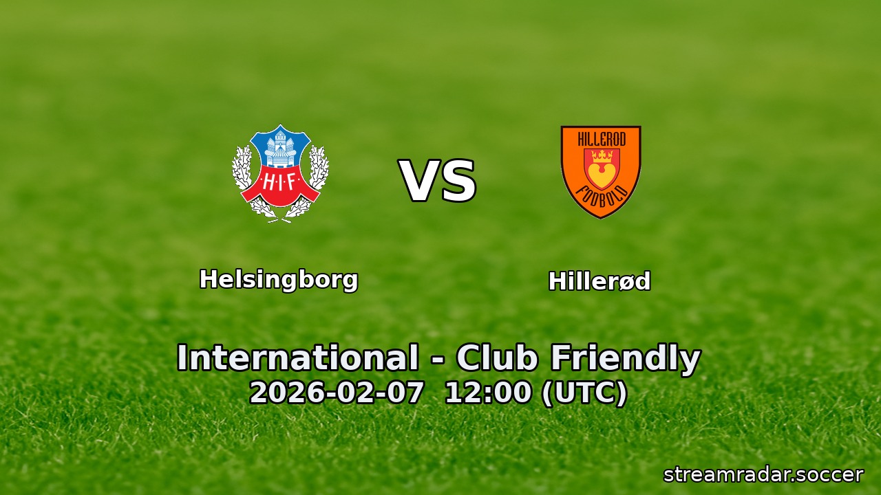 Helsingborg vs Hillerød