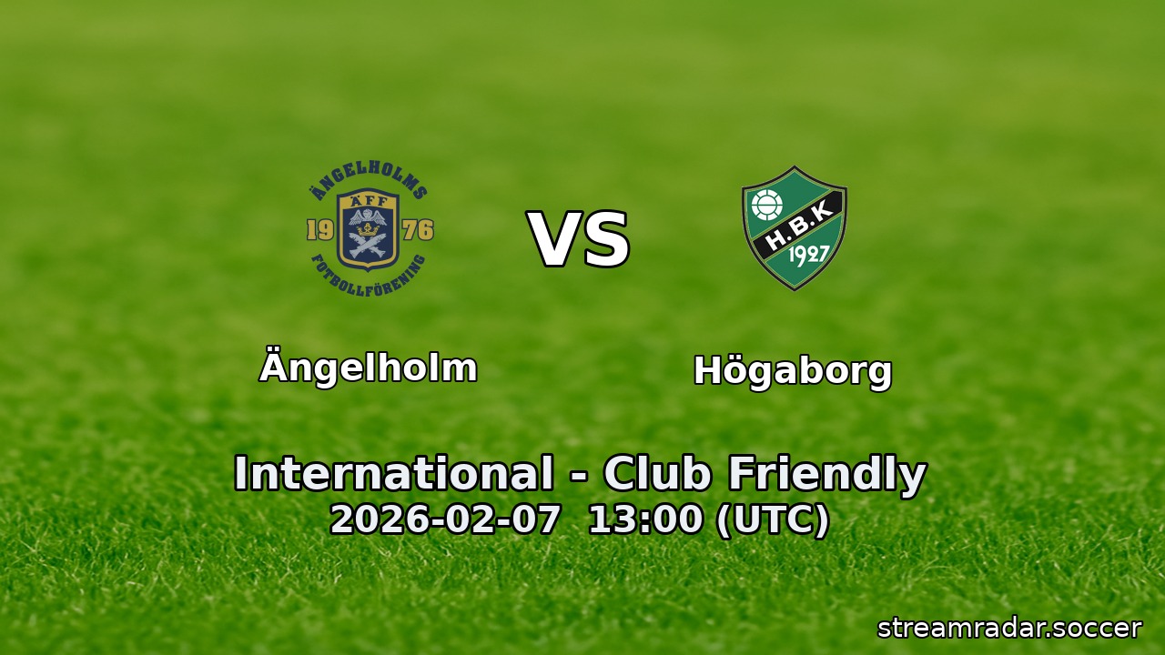 Ängelholm vs Högaborg