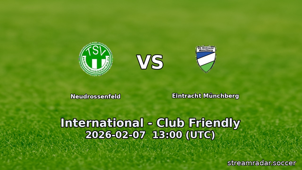 Neudrossenfeld vs Eintracht Münchberg