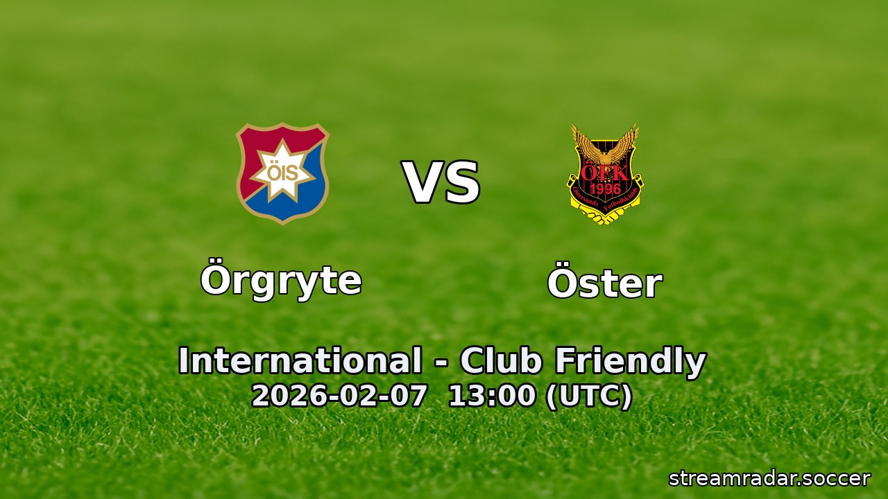 Örgryte vs Öster
