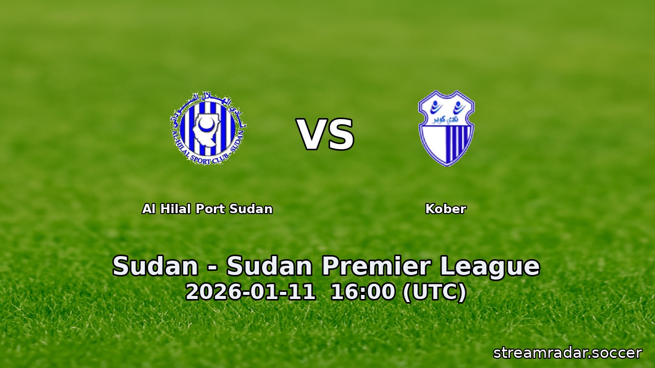 Al Hilal Port Sudan vs Kober
