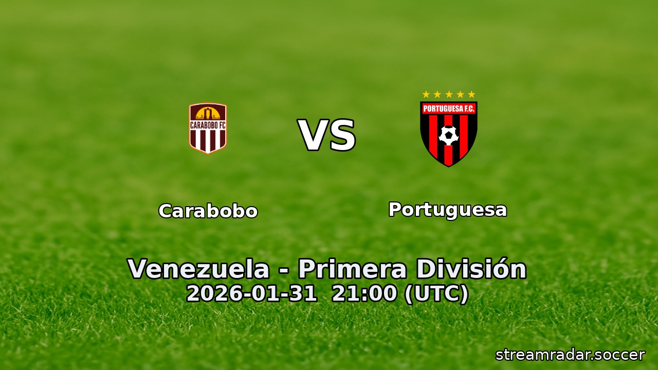 Carabobo vs Portuguesa