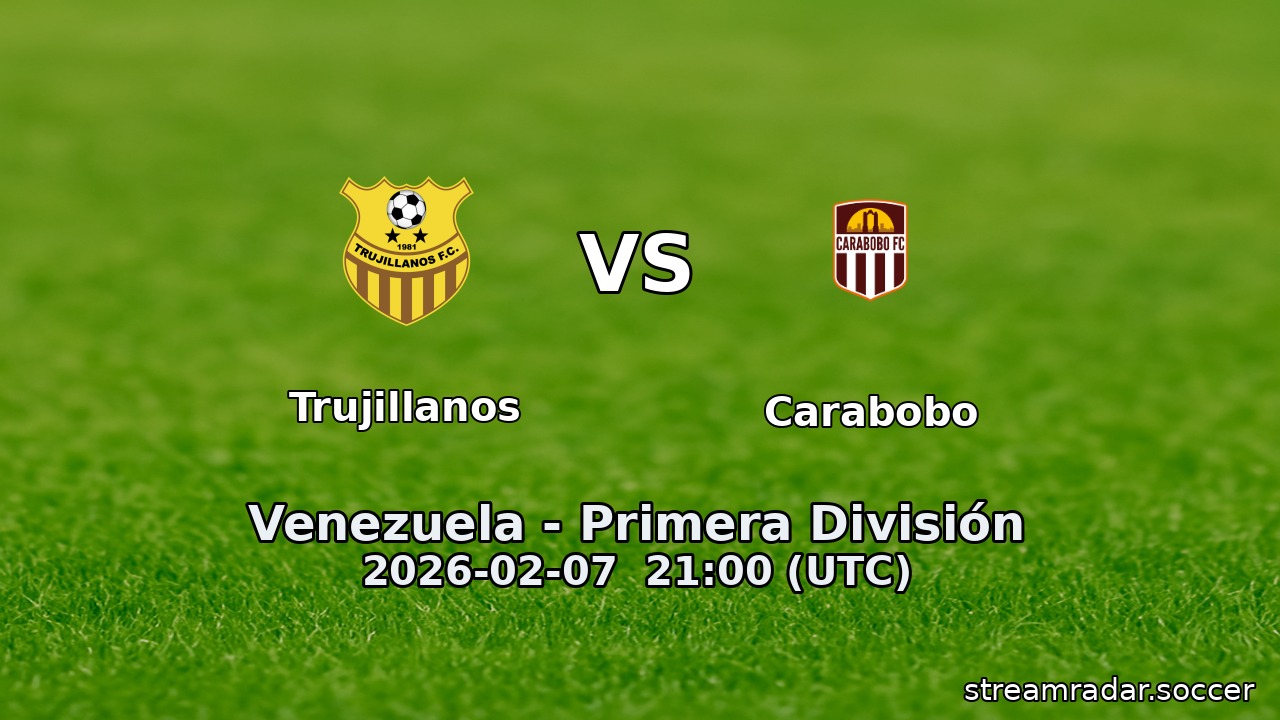 Trujillanos vs Carabobo