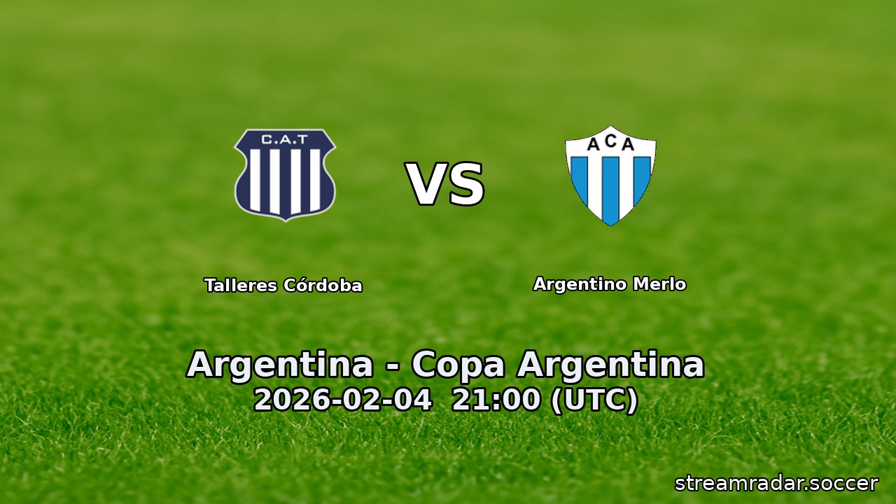 Talleres Córdoba vs Argentino Merlo