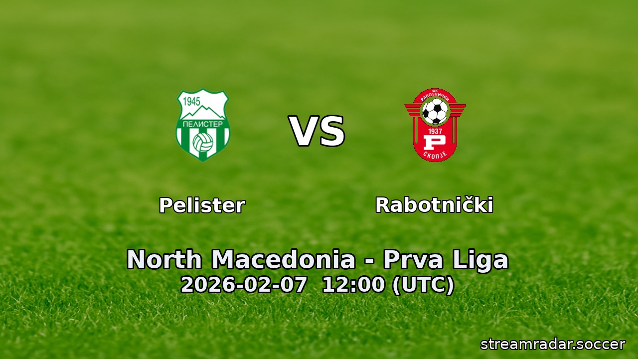 Pelister vs Rabotnički