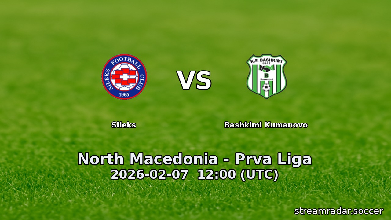 Sileks vs Bashkimi Kumanovo