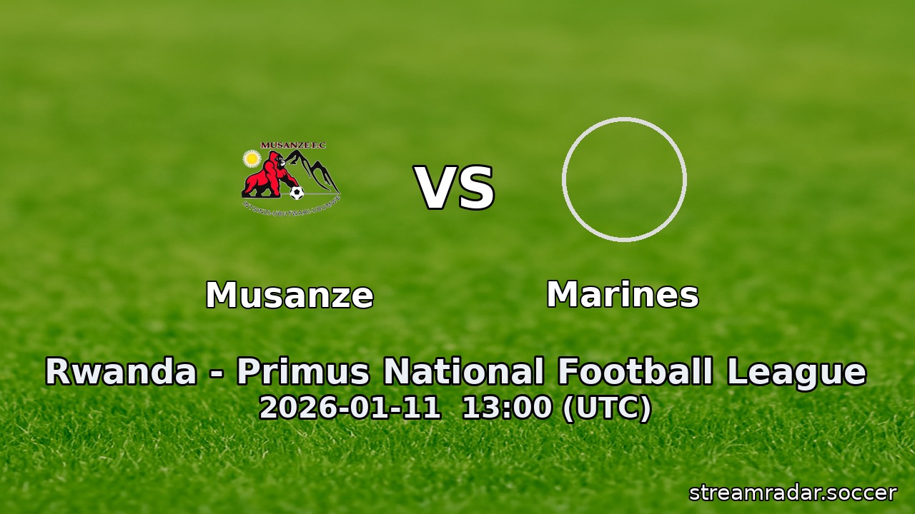 Musanze vs Marines