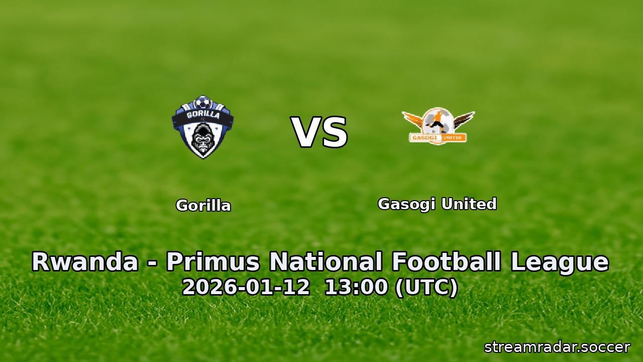 Gorilla vs Gasogi United
