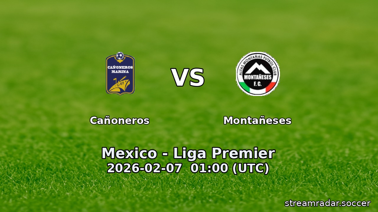 Cañoneros vs Montañeses