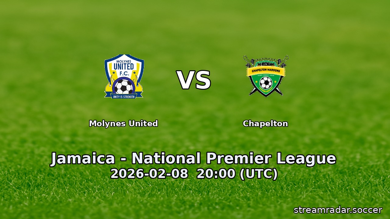 Molynes United vs Chapelton