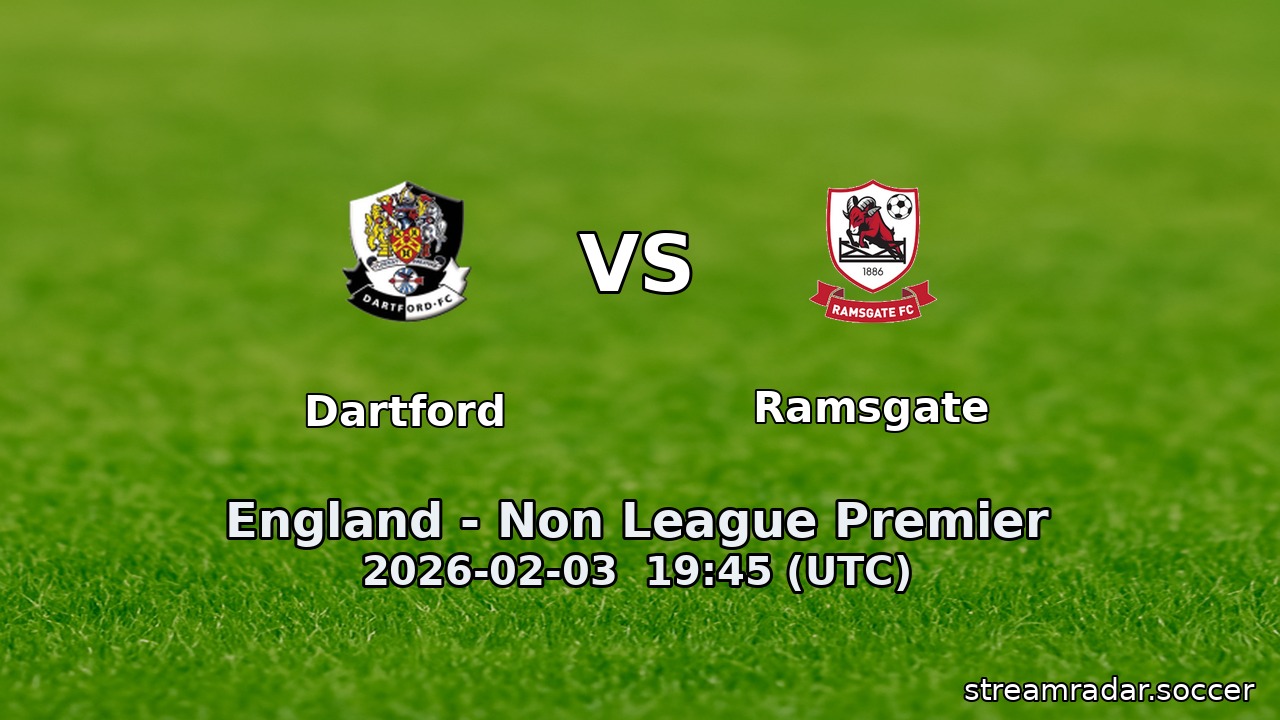 Dartford vs Ramsgate