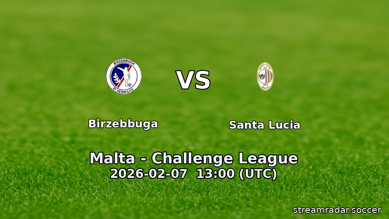 Birzebbuga vs Santa Lucia