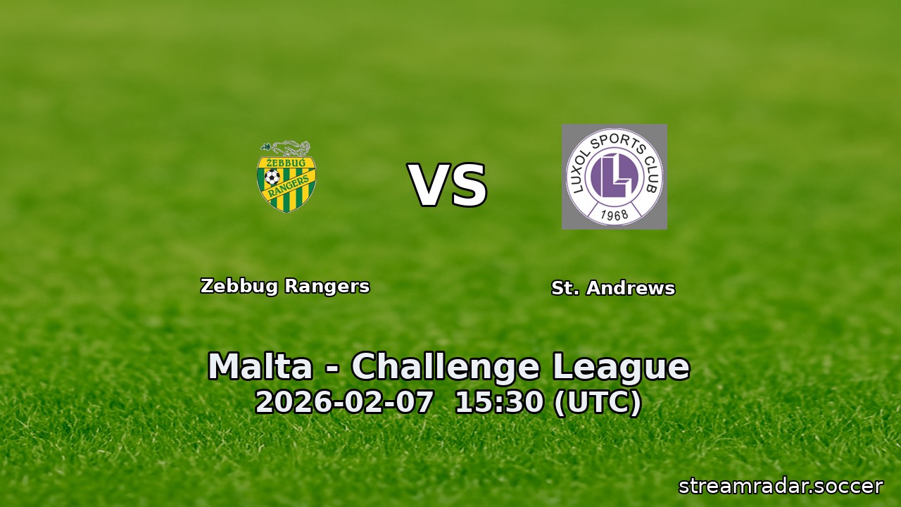 Zebbug Rangers vs St. Andrews