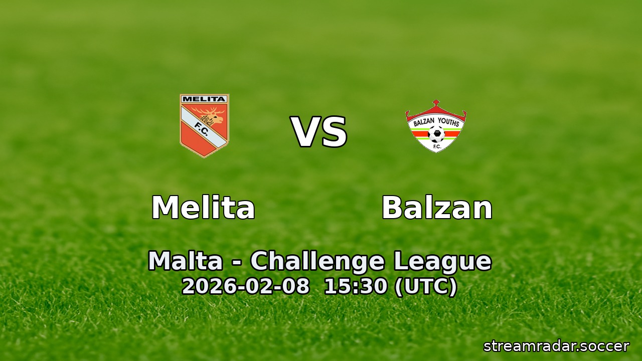 Melita vs Balzan