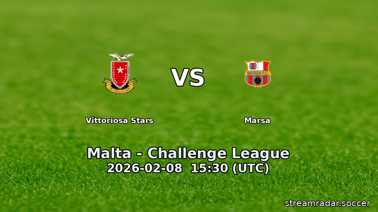 Vittoriosa Stars vs Marsa