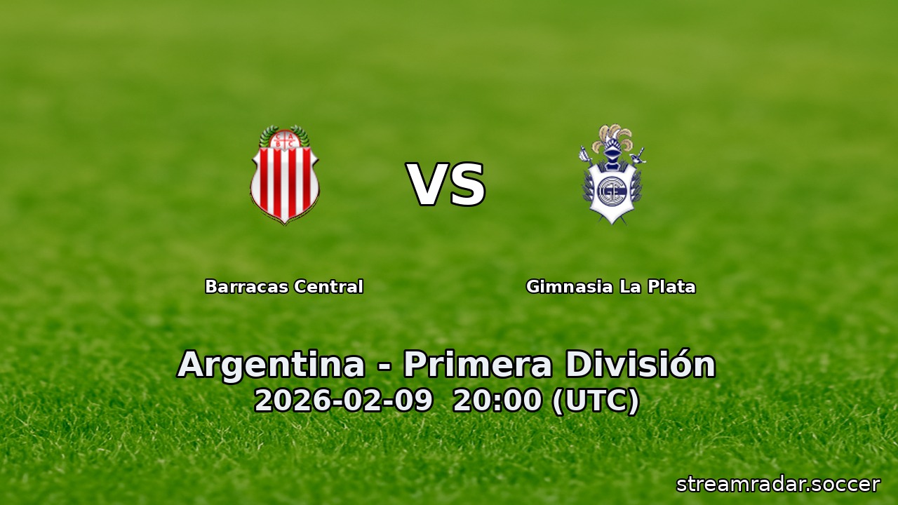 Barracas Central vs Gimnasia La Plata