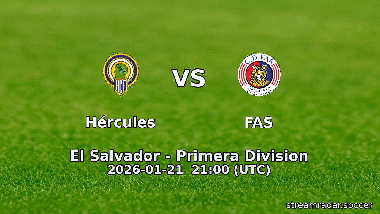 Hércules vs FAS