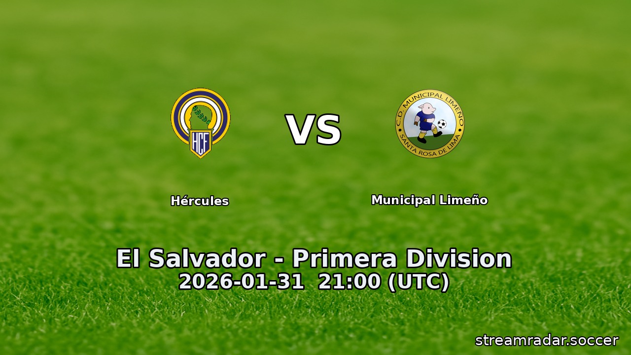 Hércules vs Municipal Limeño