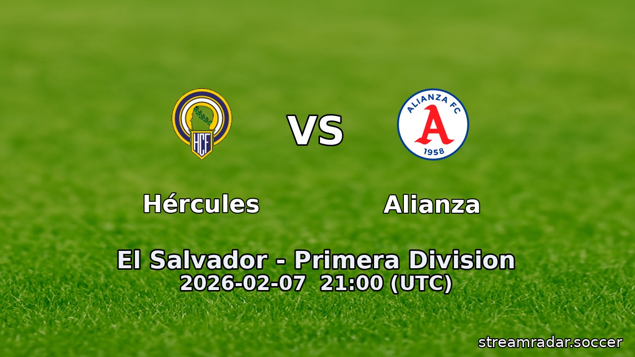 Hércules vs Alianza