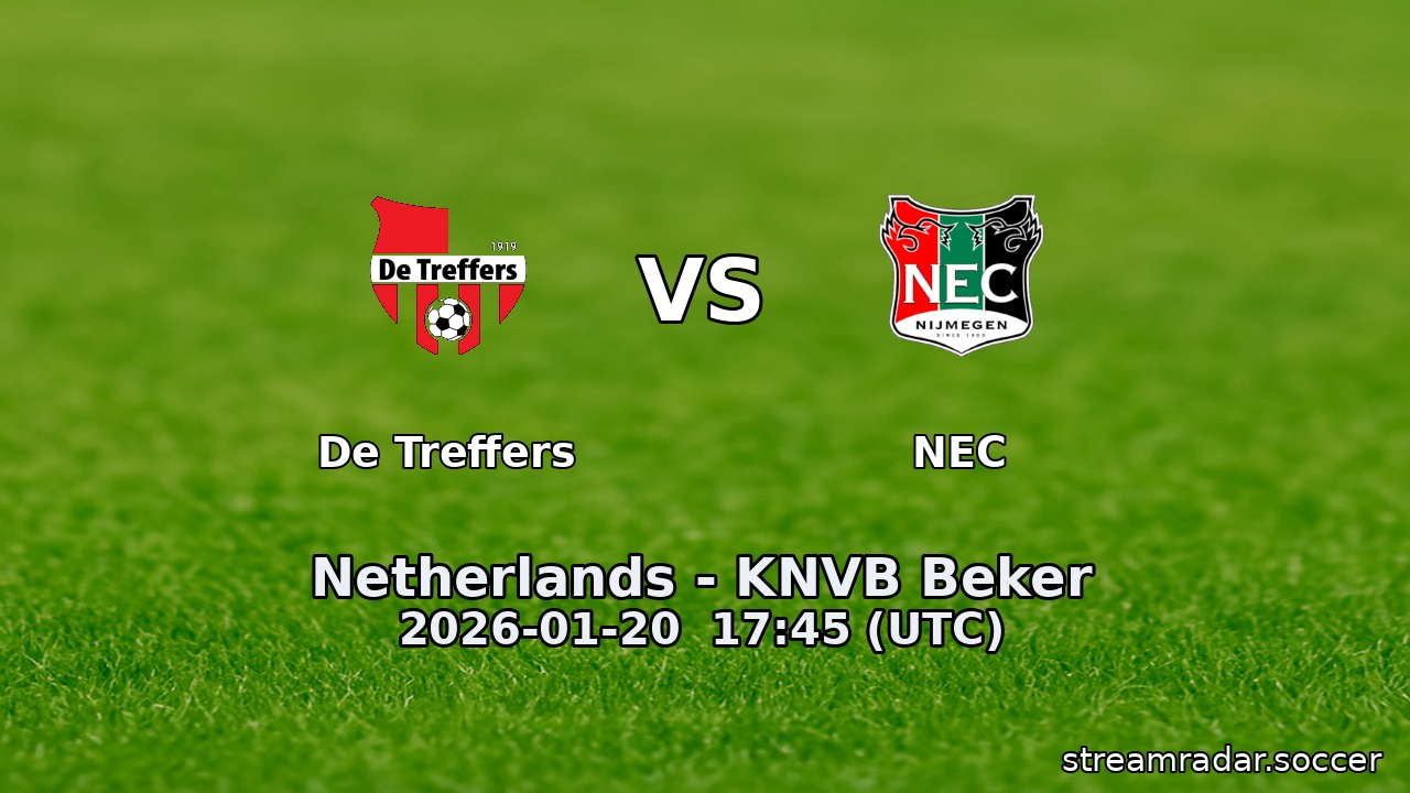 De Treffers vs NEC