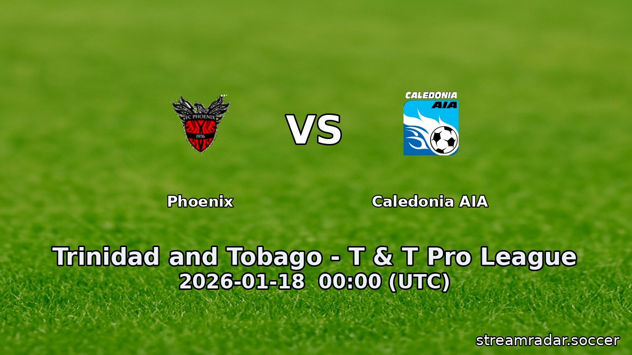 Phoenix vs Caledonia AIA
