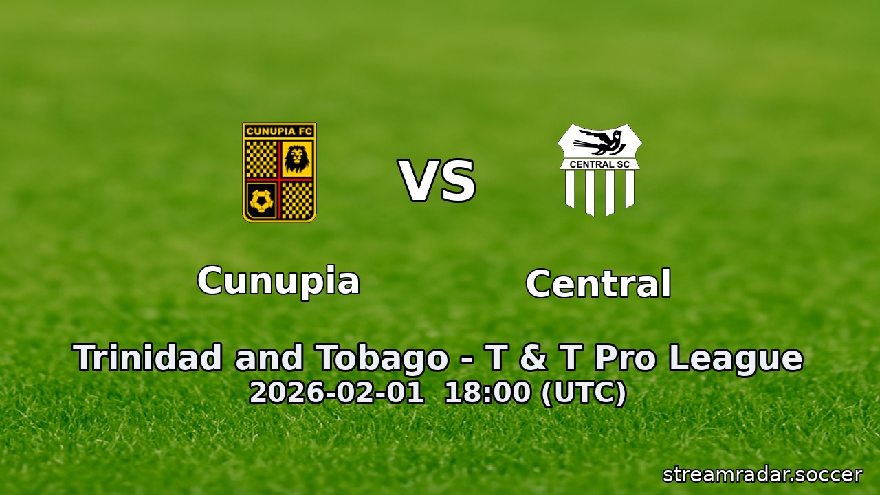 Cunupia vs Central