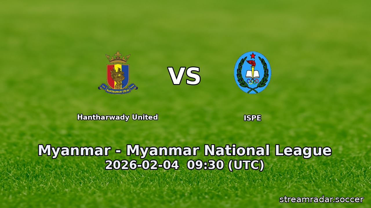Hantharwady United vs ISPE