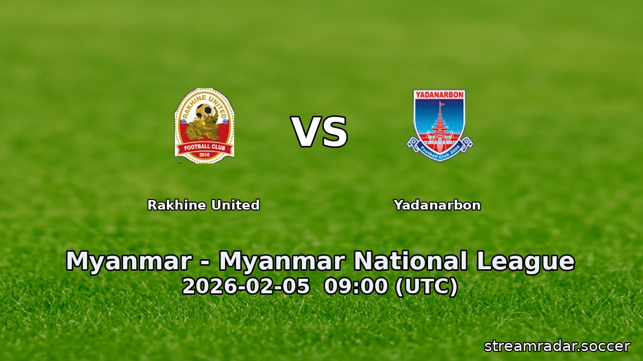 Rakhine United vs Yadanarbon