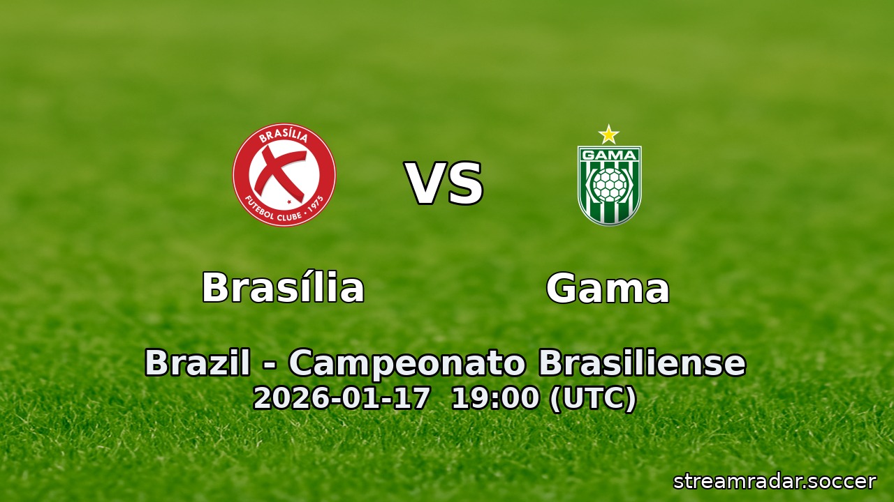 Brasília vs Gama