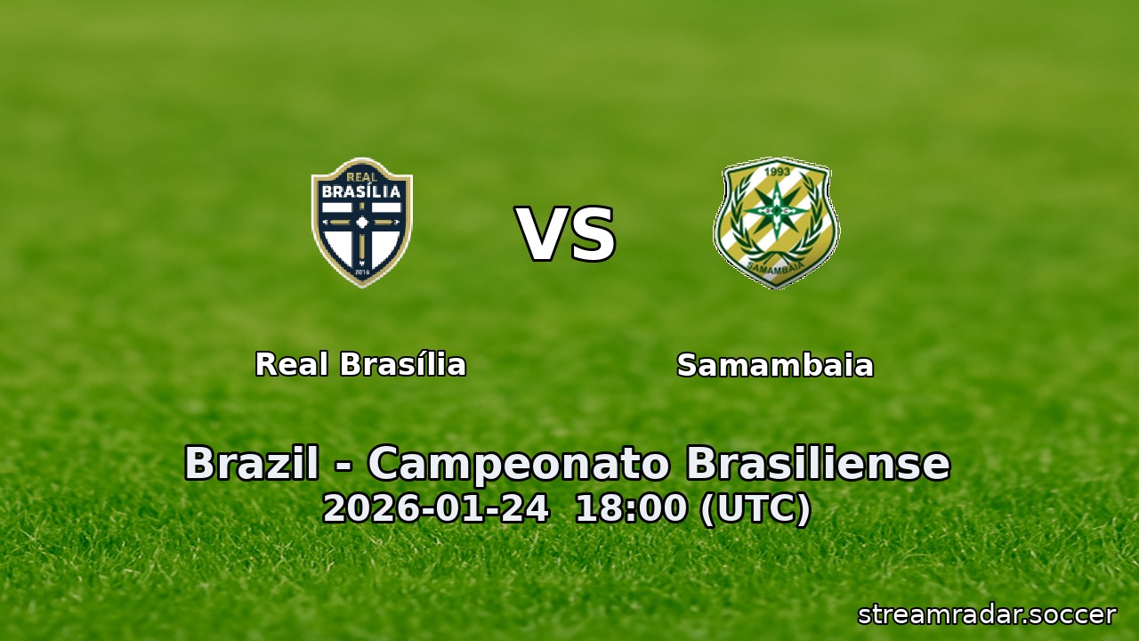 Real Brasília vs Samambaia