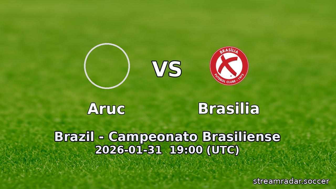 Aruc vs Brasilia