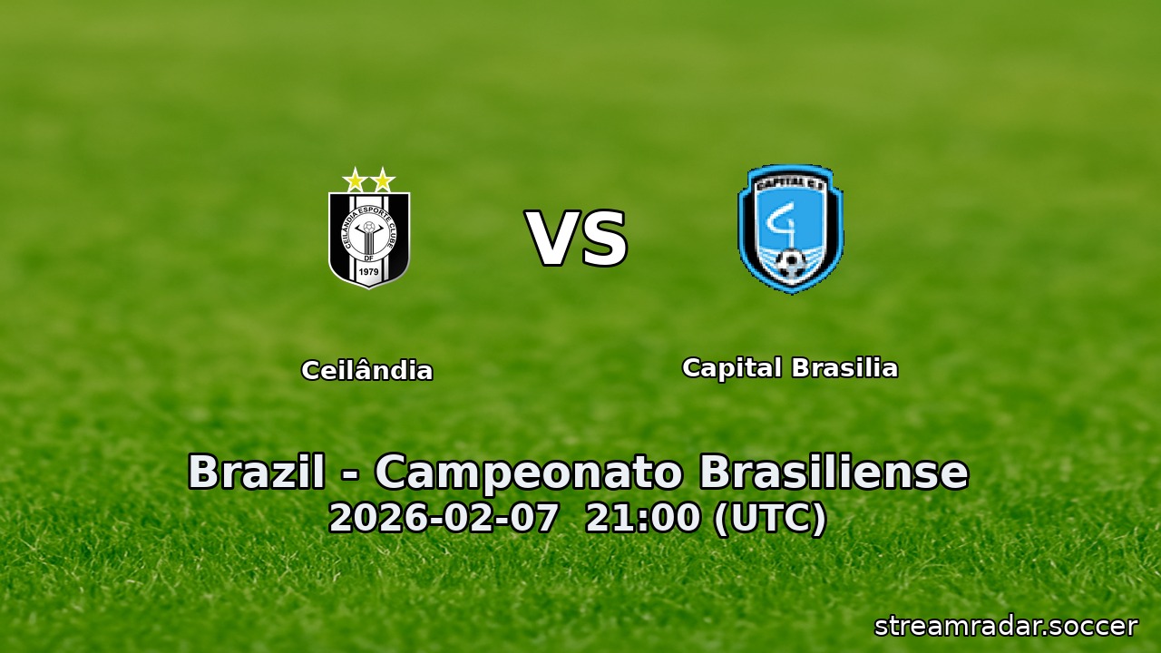 Ceilândia vs Capital Brasilia