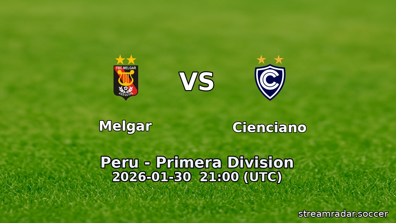 Melgar vs Cienciano