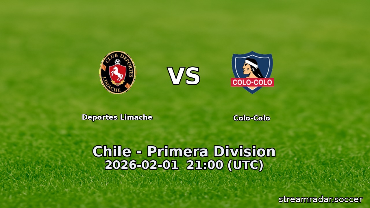 Deportes Limache vs Colo-Colo