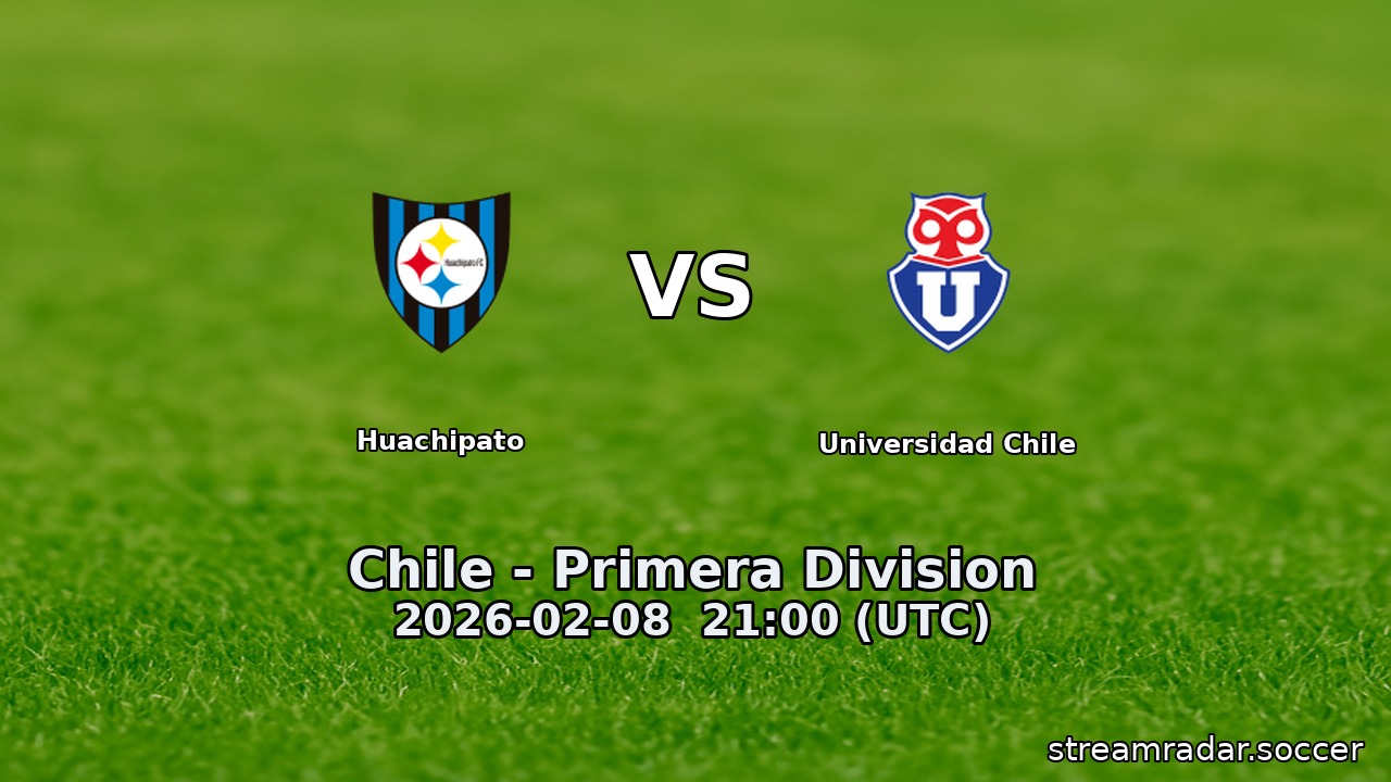 Huachipato vs Universidad Chile
