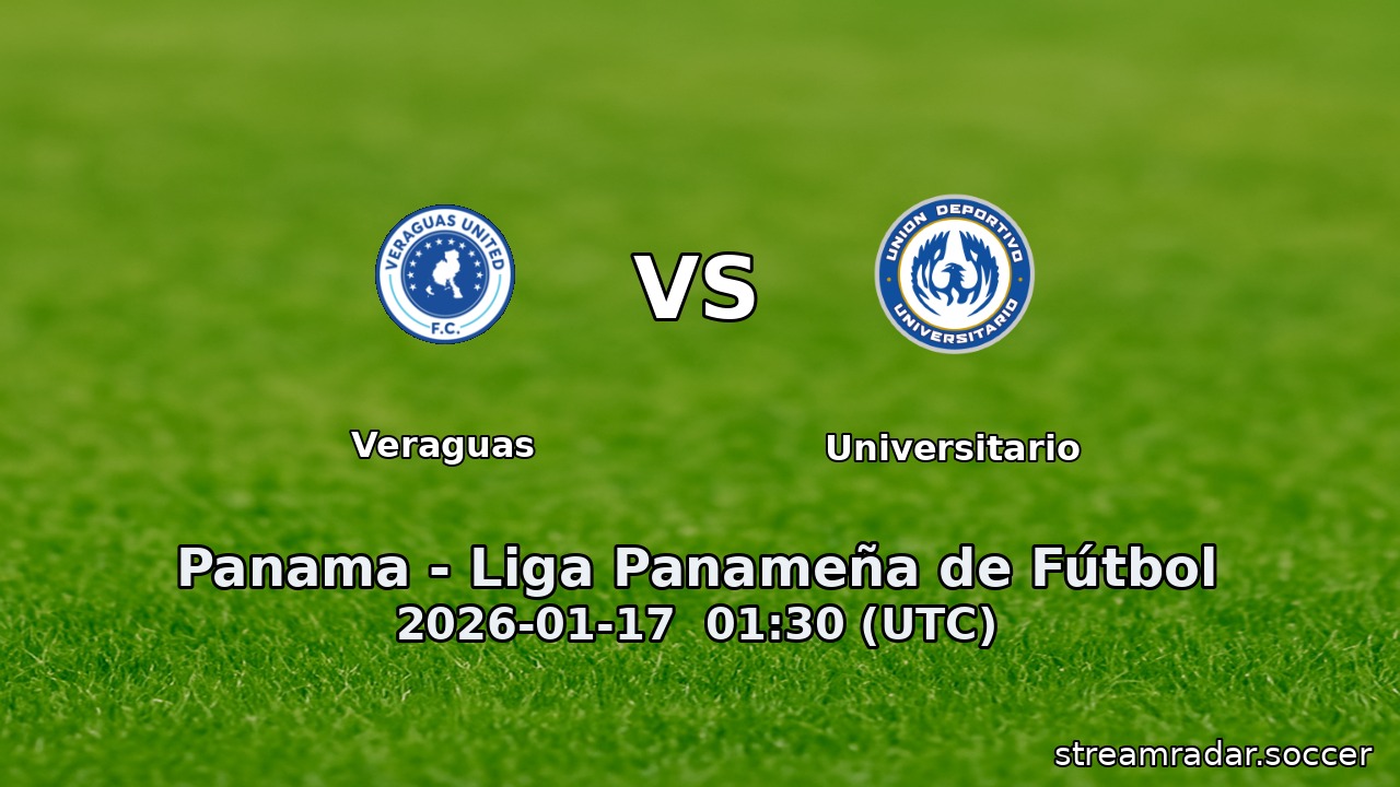 Veraguas vs Universitario