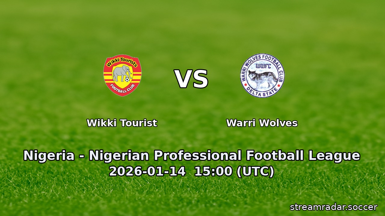 Wikki Tourist vs Warri Wolves