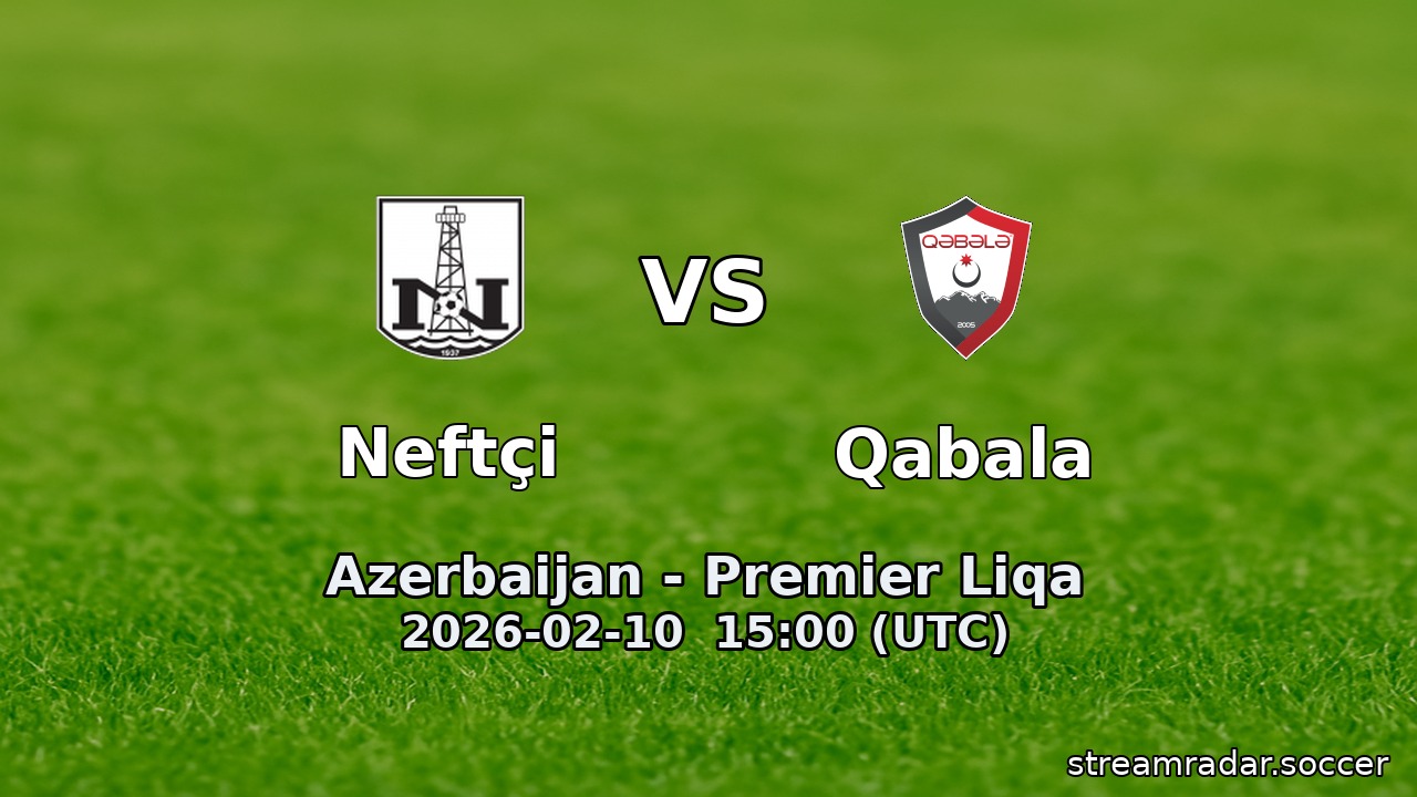 Neftçi vs Qabala