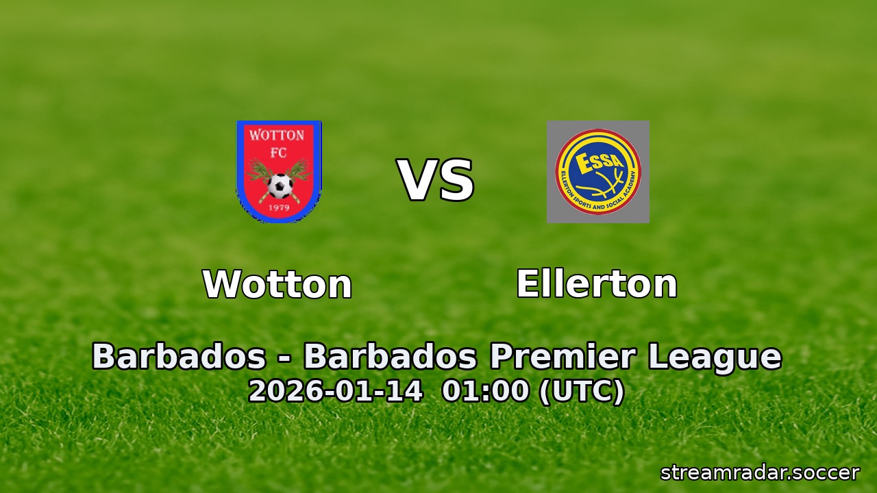 Wotton vs Ellerton