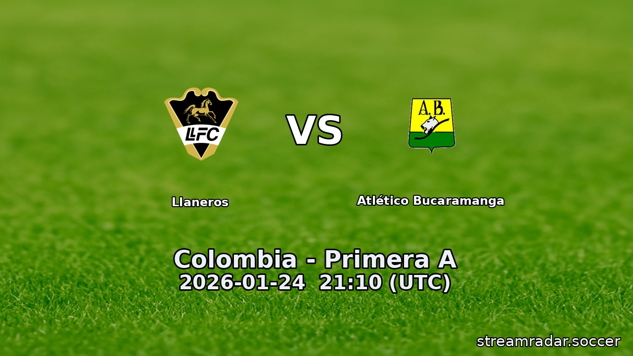 Llaneros vs Atlético Bucaramanga