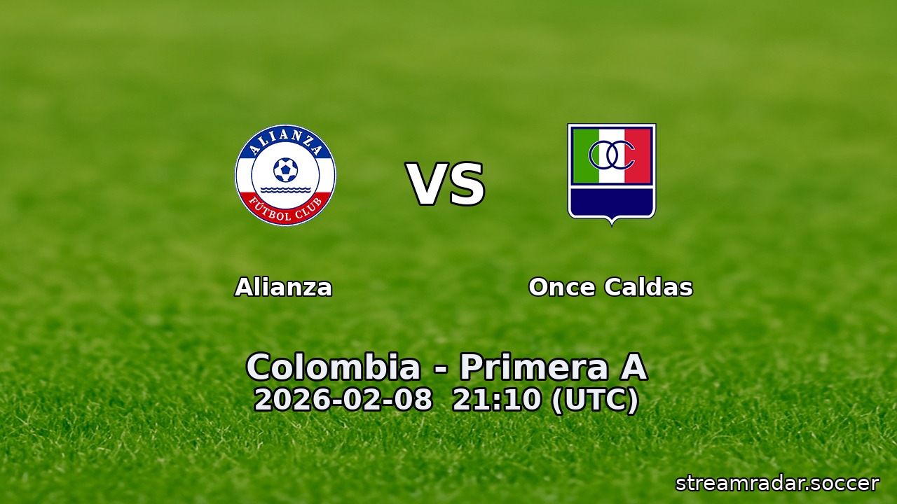 Alianza vs Once Caldas