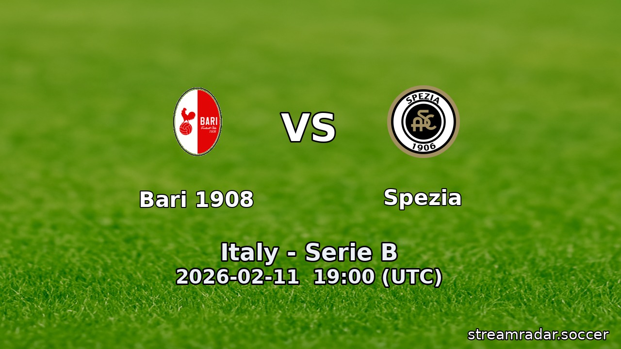 Bari 1908 vs Spezia