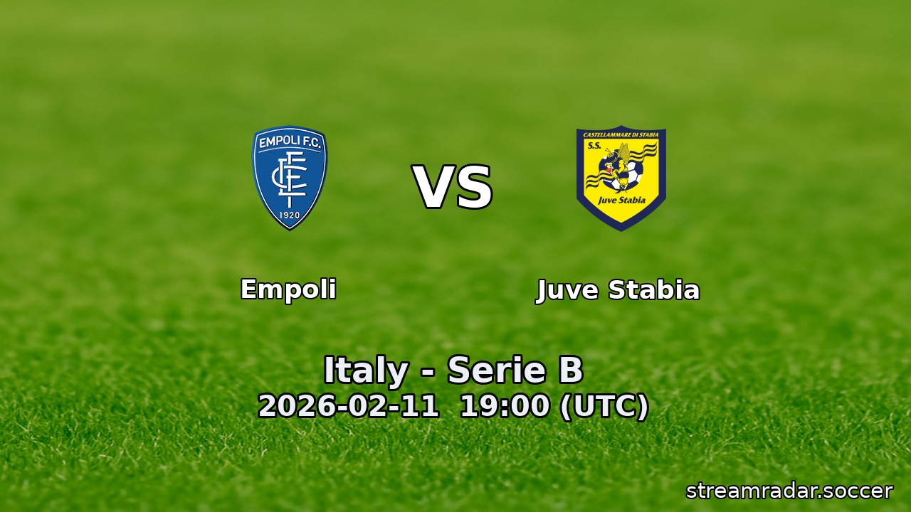 Empoli vs Juve Stabia