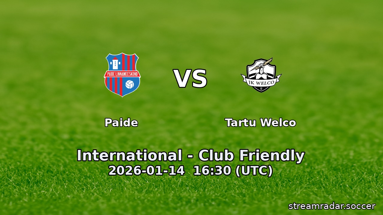 Paide vs Tartu Welco