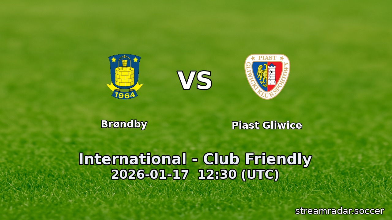 Brøndby vs Piast Gliwice